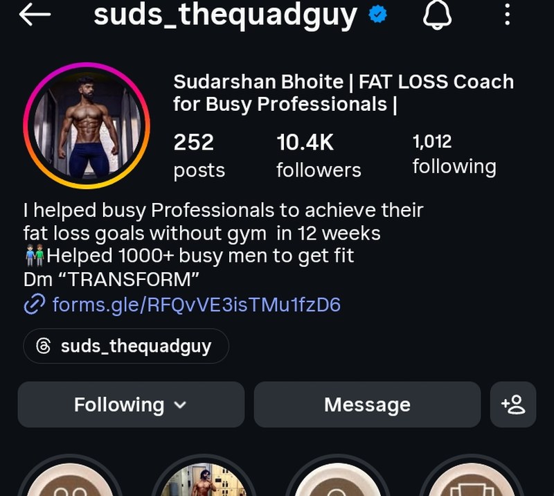 Sudarshan Bhoite Instagram